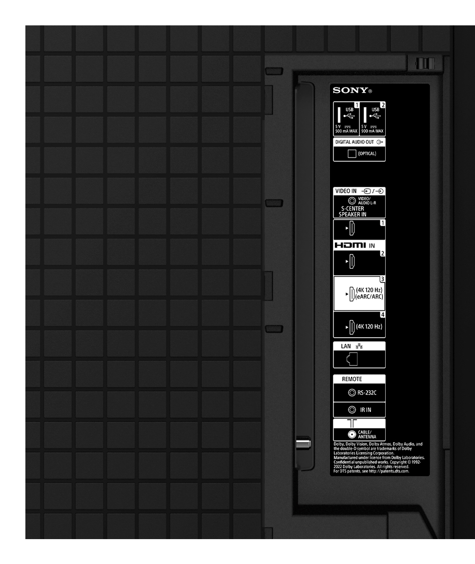 Sony XR-65A80L TV 165.1 cm (65") 4K Ultra HD Smart TV Wi-Fi Black