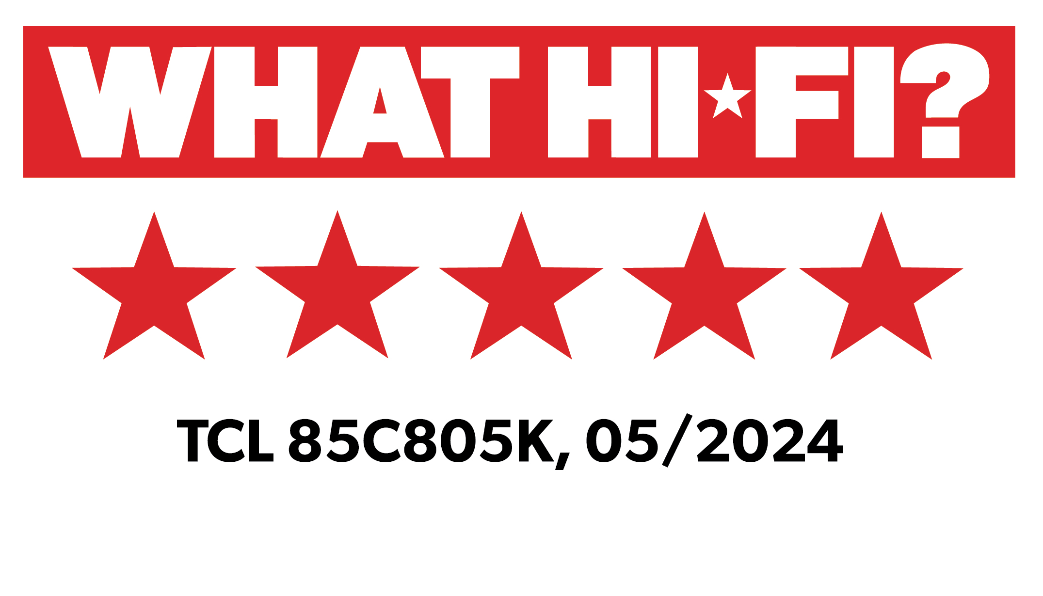 TCL C80 85C805K TV 2.16 m (85") 4K Ultra HD Smart TV Wi-Fi Black 1500 cd/m²