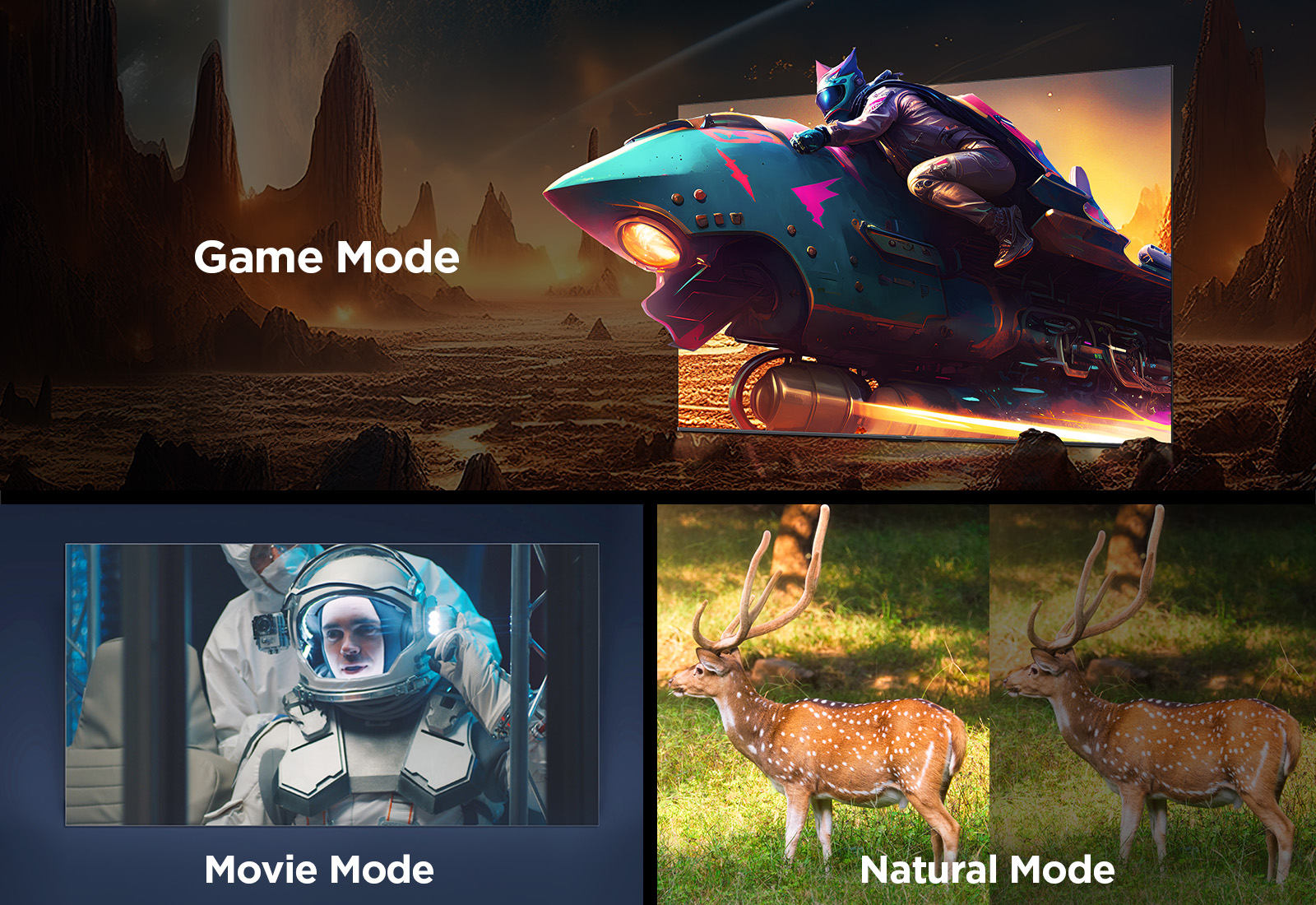 TCL 65PF650K TV 165.1 cm (65") 4K Ultra HD Smart TV Wi-Fi Titanium