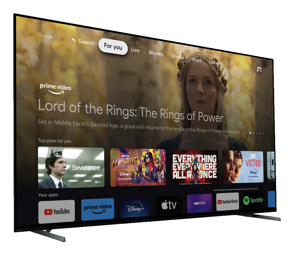 Sony XR-65A80L TV 165.1 cm (65") 4K Ultra HD Smart TV Wi-Fi Black