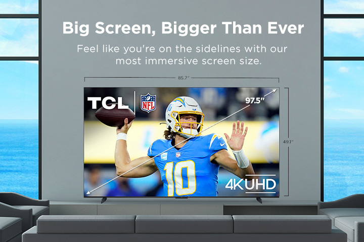 TCL S5 Series S550G 2.49 m (98") 4K Ultra HD Smart TV Wi-Fi Black