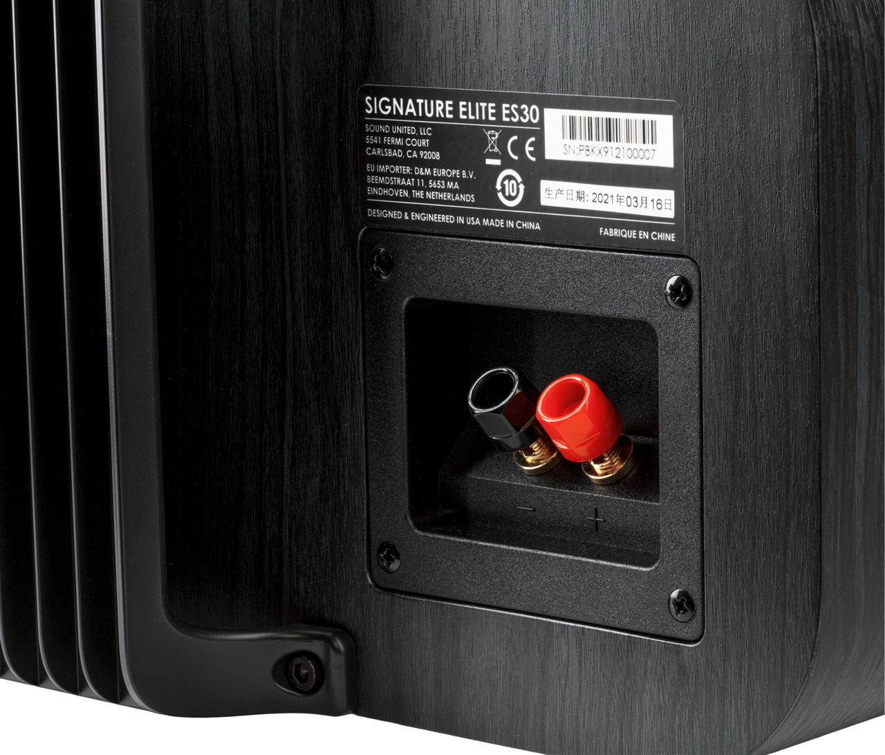 Polk Audio SIGS30CELBK loudspeaker 5-way Black Wired