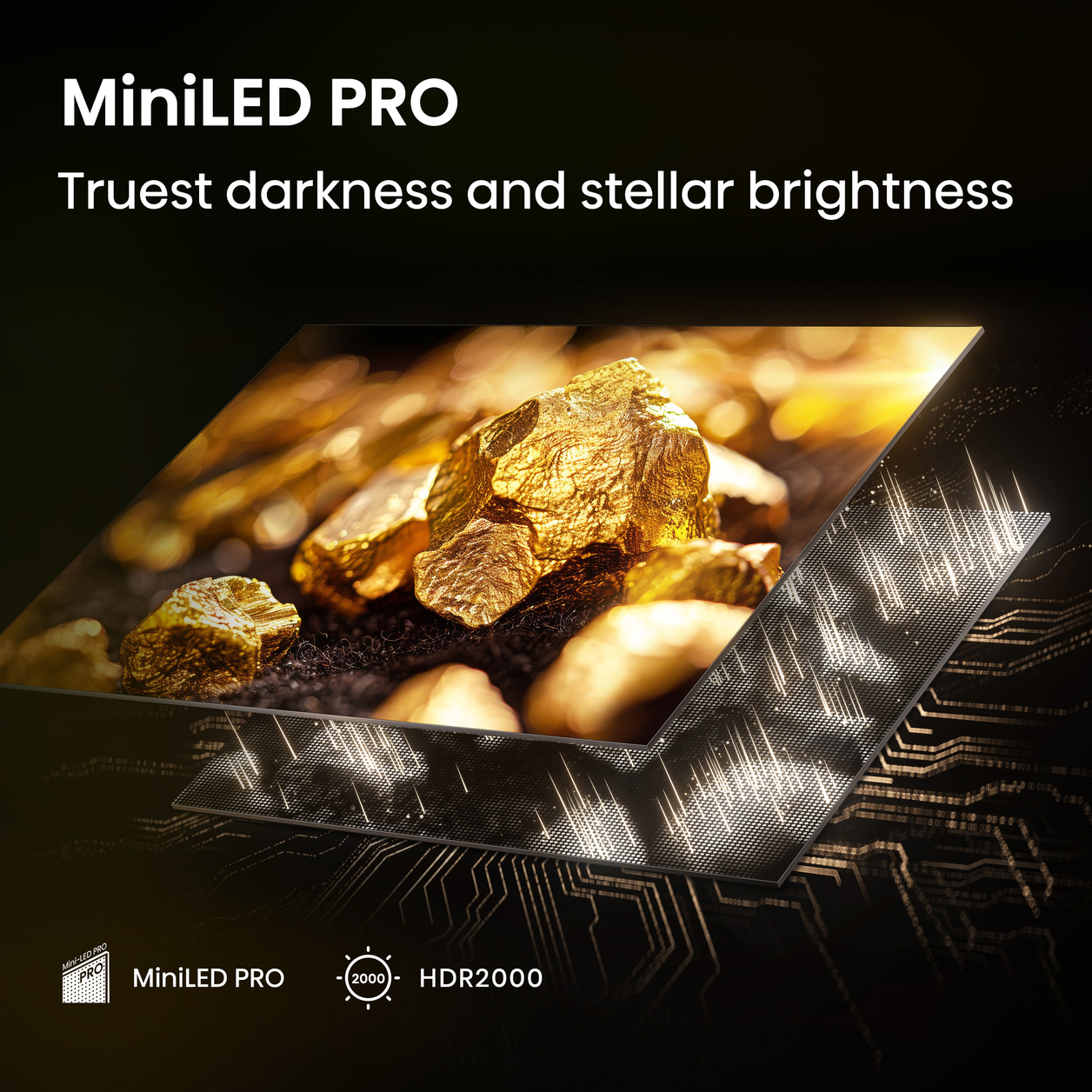 Hisense 100" U7QTUK PRO MiniLED 165Hz Smart AI TV with Freely