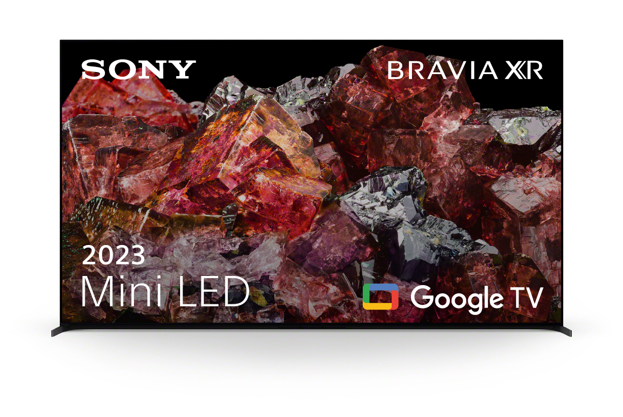 Sony BRAVIA XR | XR-85X95L | Mini LED | 4K HDR | Google TV | ECO PACK | BRAVIA CORE | Perfect for PlayStation5 | Aluminium Seamless Edge Design