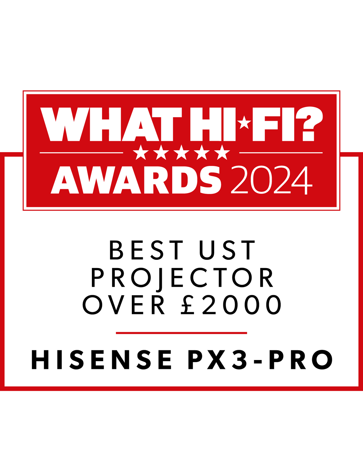 Hisense PX3-PRO Smart TV Wi-Fi Black