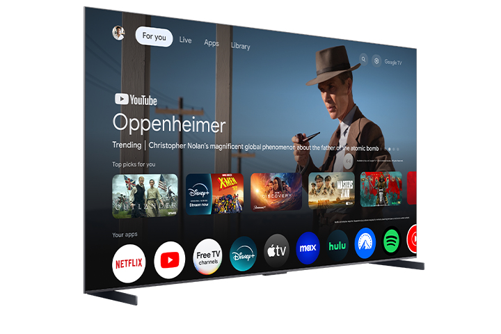 TCL QM8 98" QM8K Series QD-Mini LED QLED 4K UHD Smart TV with Google TV – 98QM8K