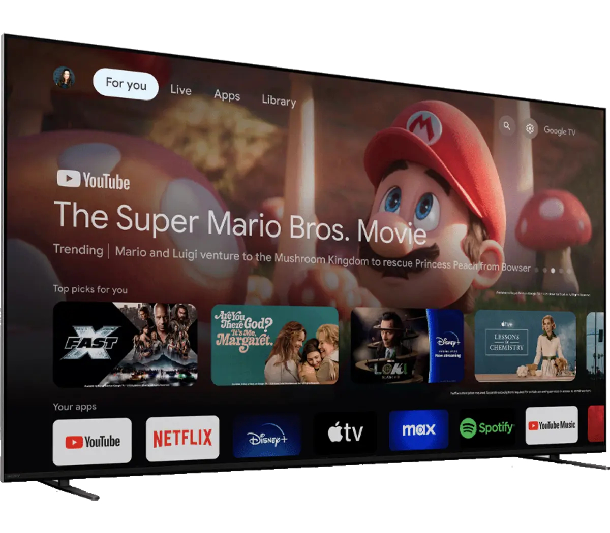 Sony BRAVIA 7 QLED (XR l Mini LED) 65 Inch 4K HDR Google Smart TV (2024) | Gaming Features for PlayStation 5, IMAX Enhanced, Dolby Vision Atmos, Chromecast, AirPlay, 120Hz