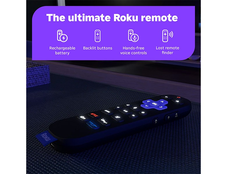 Roku 65R8C5 TV 165.1 cm (65") 4K Ultra HD Smart TV Wi-Fi Black