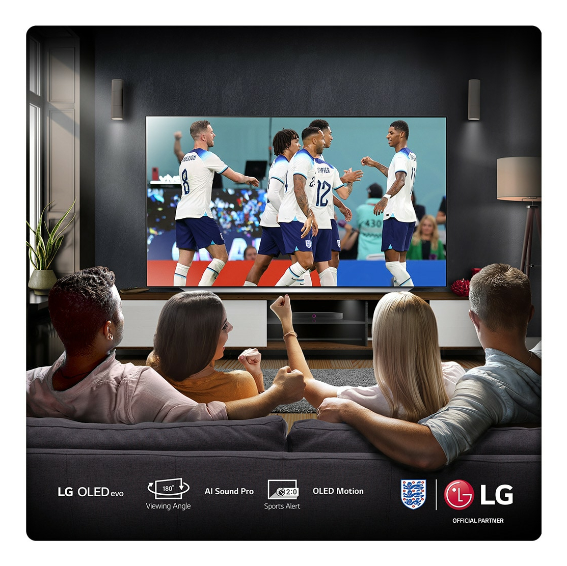 LG OLED evo OLED48C34LA 121.9 cm (48") 4K Ultra HD Smart TV Wi-Fi Silver