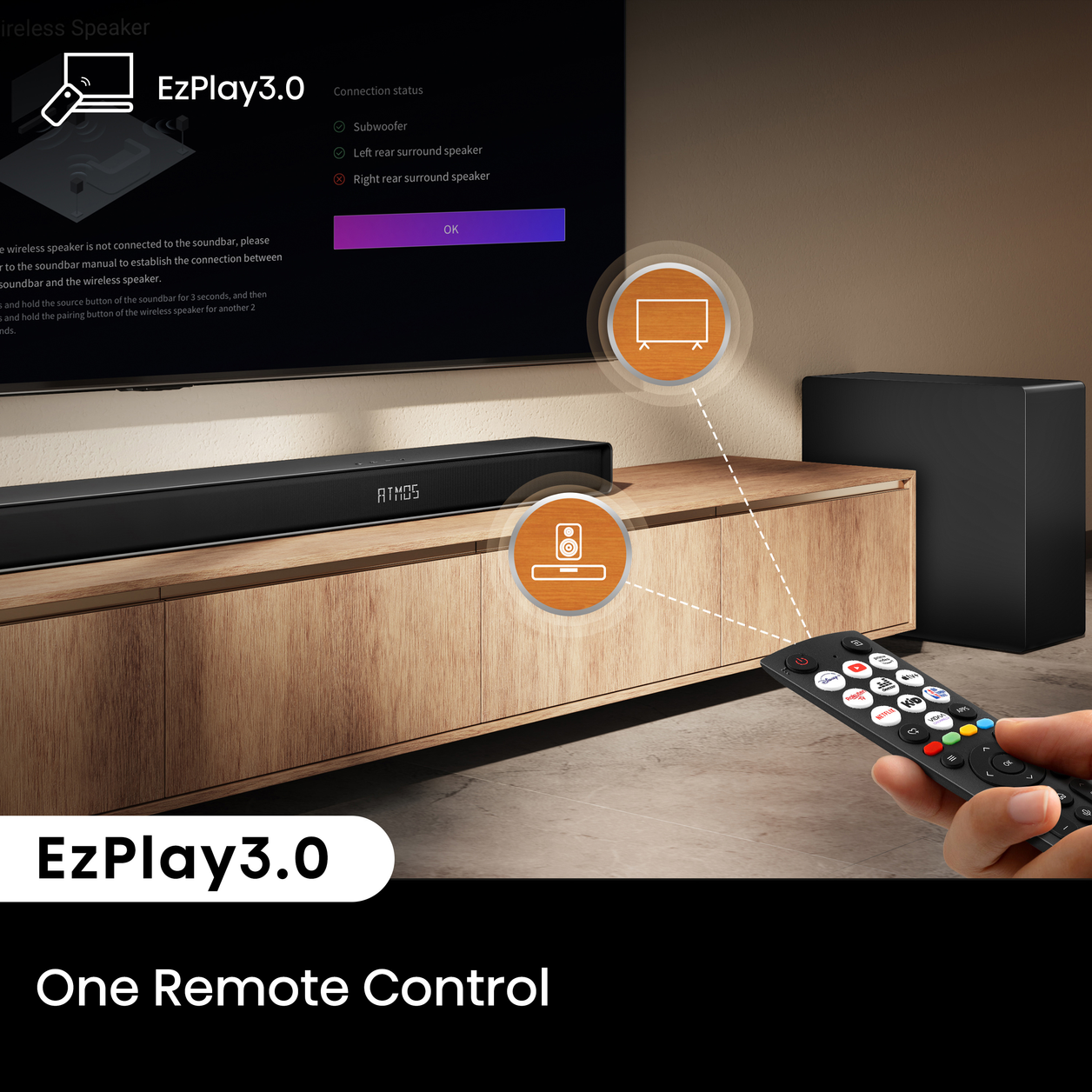 Hisense AX5140Q Dolby Atmos Soundbar