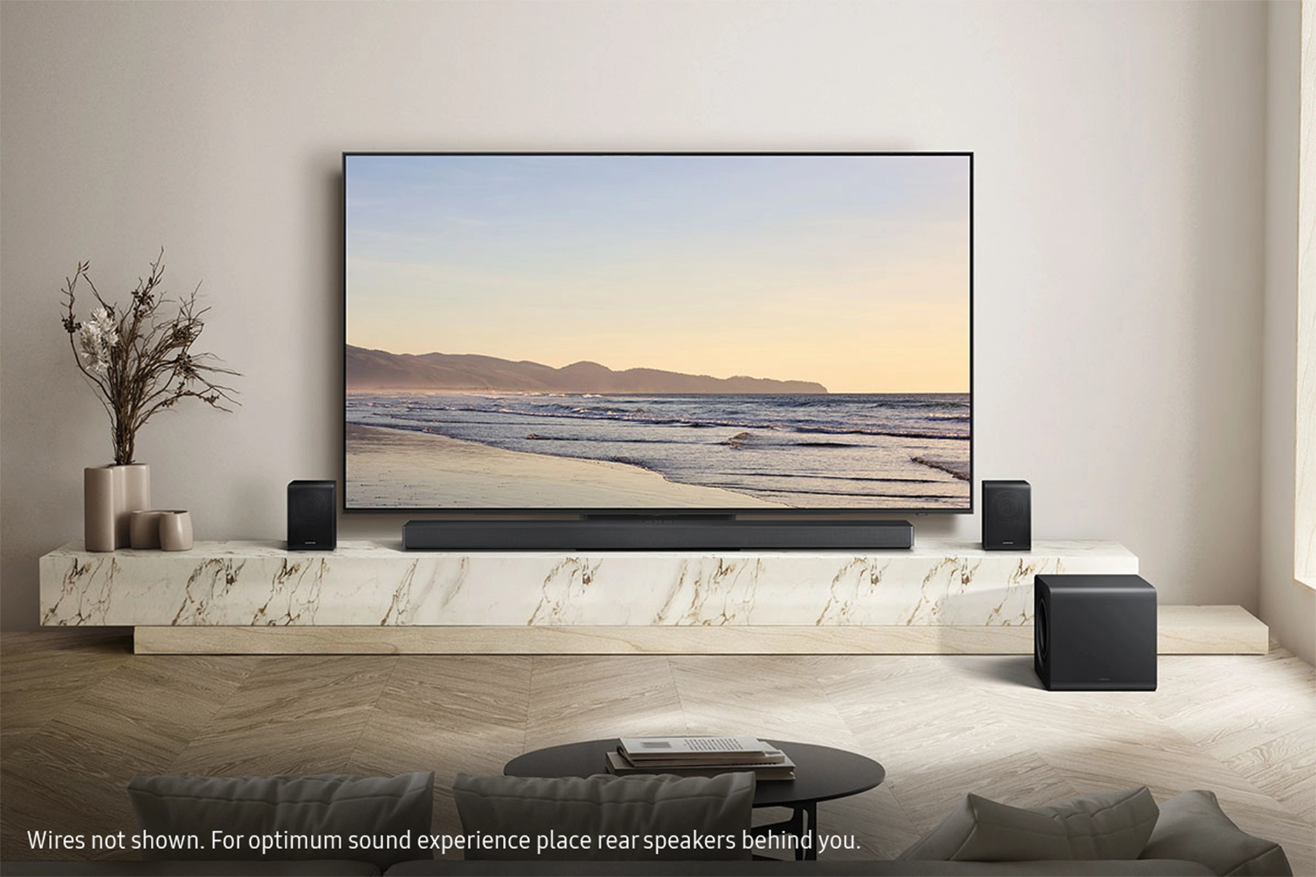Samsung Q-series QS750F 5.1.2ch Soundbar with Subwoofer & Rear Speakers (2025)