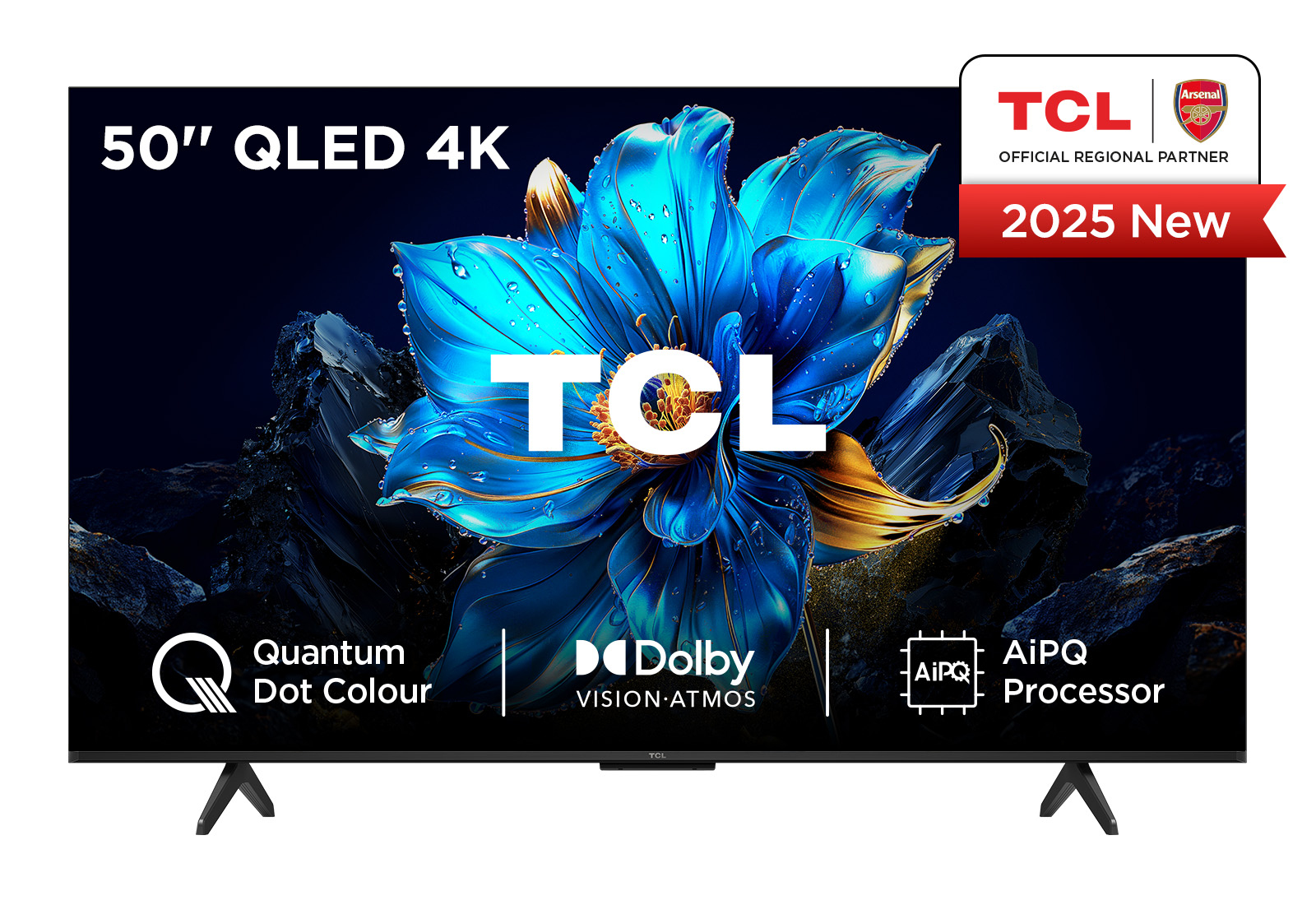 TCL 50P7K-UK TV 127 cm (50") 4K Ultra HD Smart TV Wi-Fi Metallic 350 cd/m²