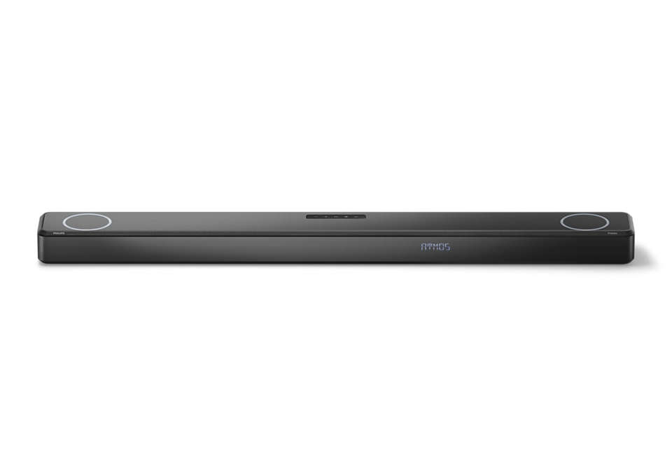 Philips TAFB1/37 soundbar speaker Black 7.1.2 channels 310 W