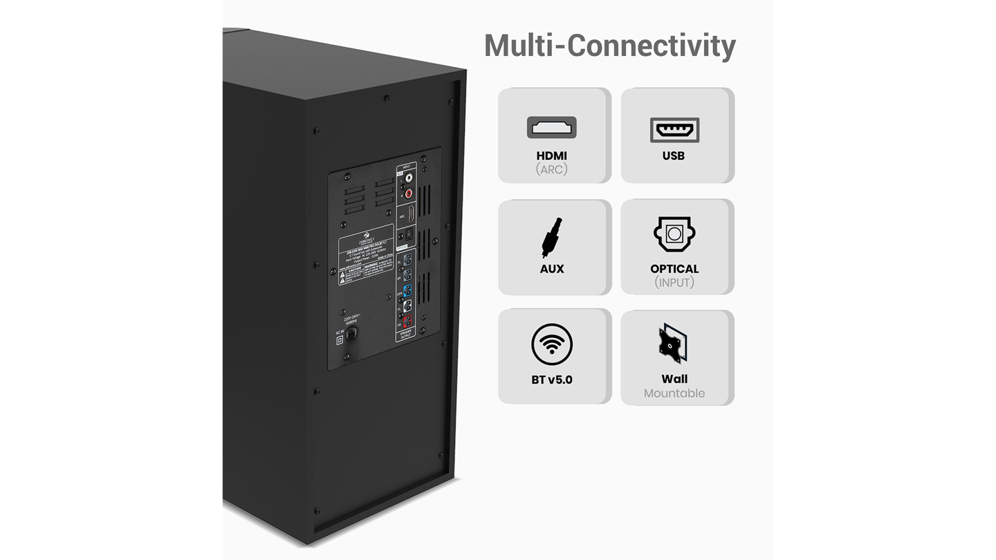 ZEB Juke bar 9400 Pro Dolby 5.1